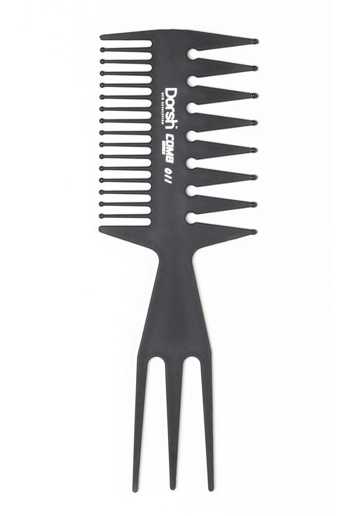 Pettine per lo styling a cera con ampia spaziatura,antistatico dorsh