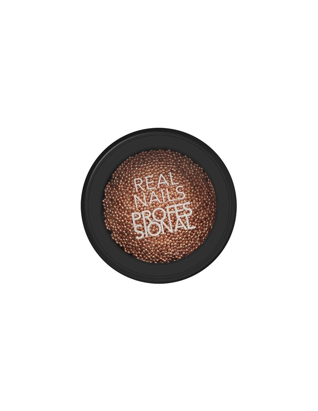 real nails caviar rosa gold