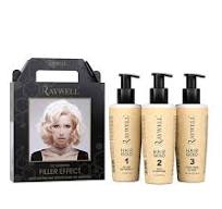 KIT 3 Step BOTOX trattamento RISTRUTTURANTE VOLUMIZZANTE RAYWELL 3x150ml