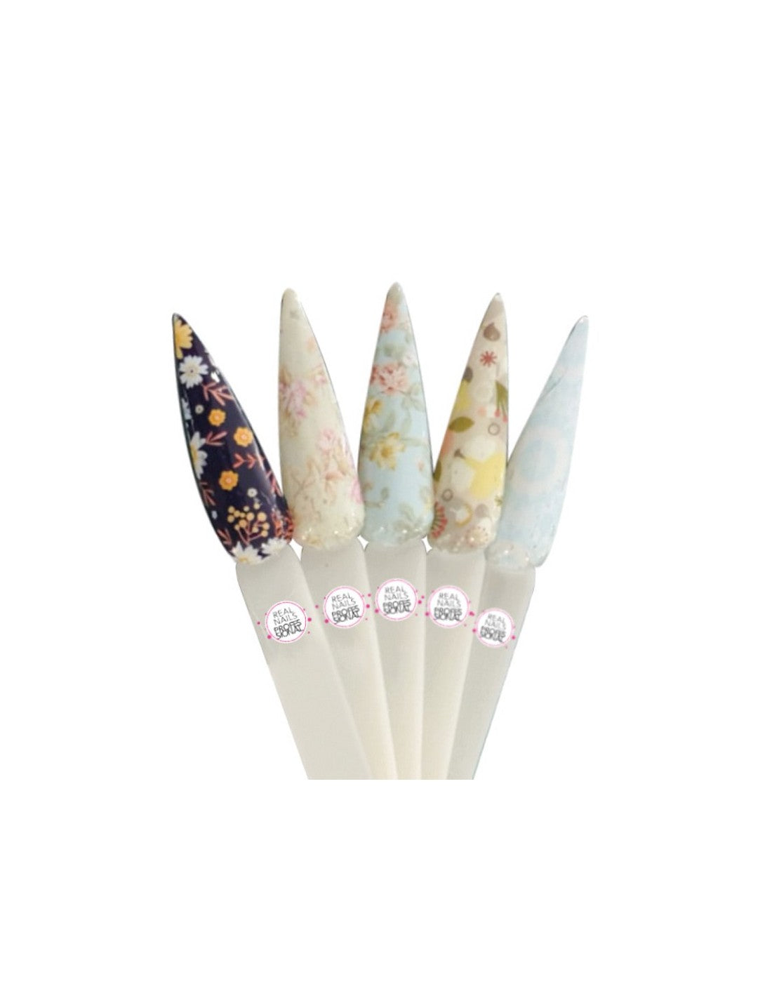 real nails foil set 3 5pz