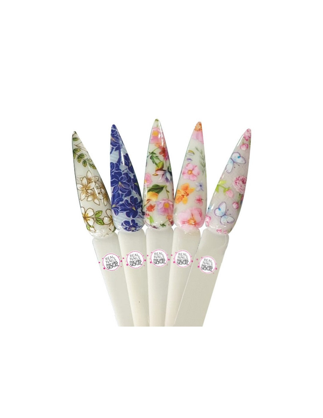 real nails foil set 8 5pz