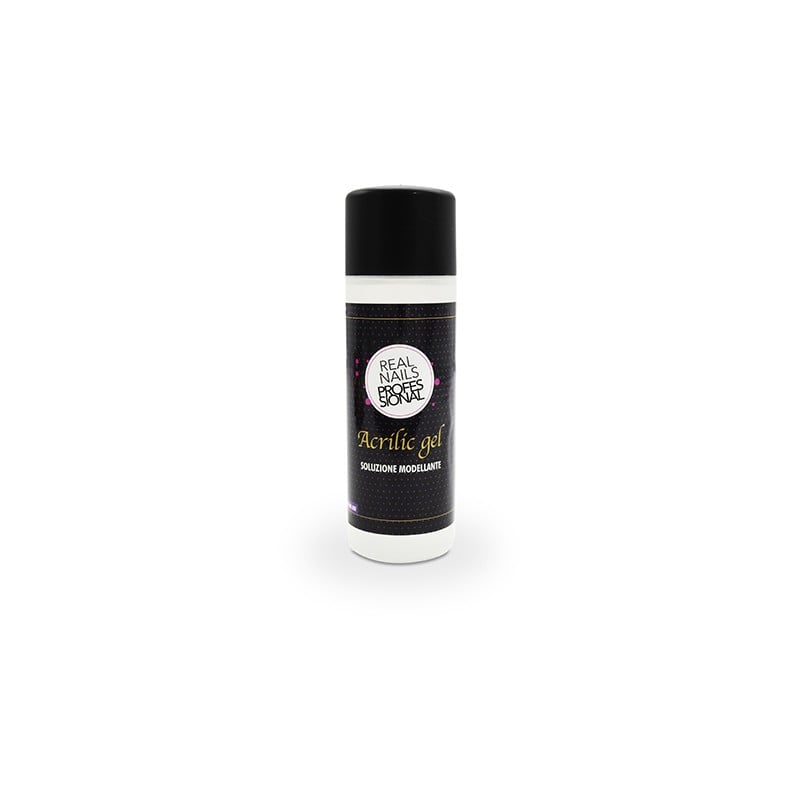 real nails acrilic gel soluzione modellante 100ml